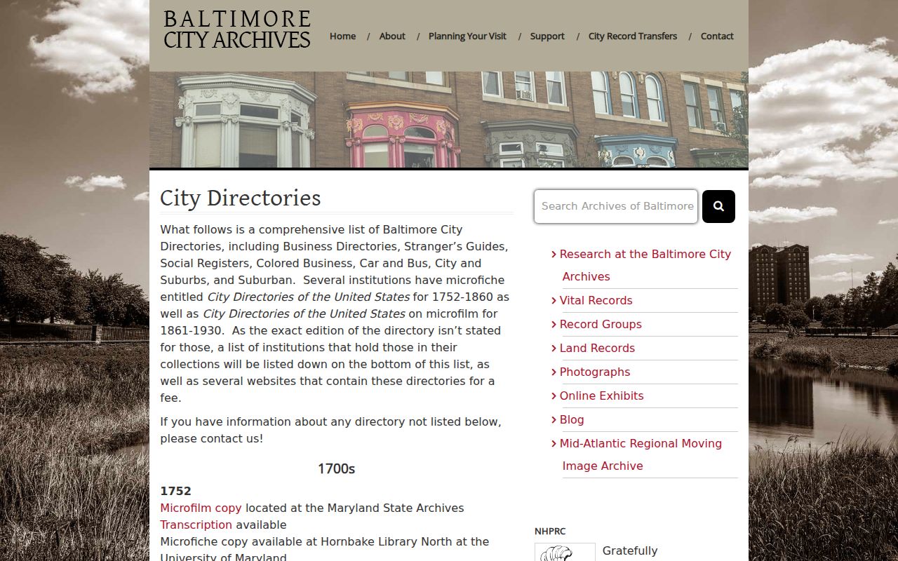 Owings Mills people directories Maryland historical directory bibliography